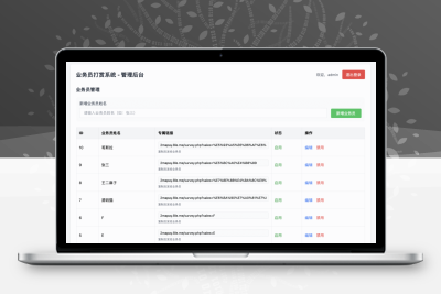 业务员评价打赏系统+业务员专属链接+对接易支付+纯开源/无加密/无后门